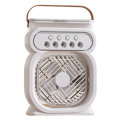 Mini Condizionatore Portatile 3 in 1 — Ventilatore, Umidificatore e Luce LED | Nordiv