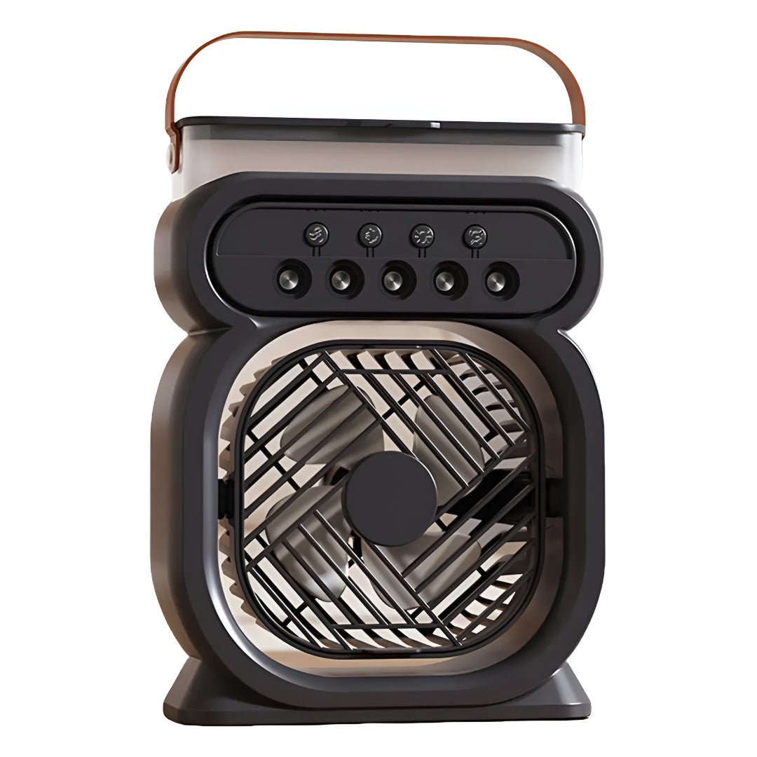Mini Condizionatore Portatile 3 in 1 — Ventilatore, Umidificatore e Luce LED | Nordiv